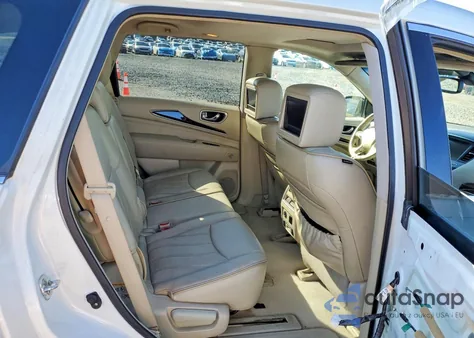 2013 Infiniti Jx35 z USA, uszkodzony, nr VIN 5N1AL0MN3DC318941